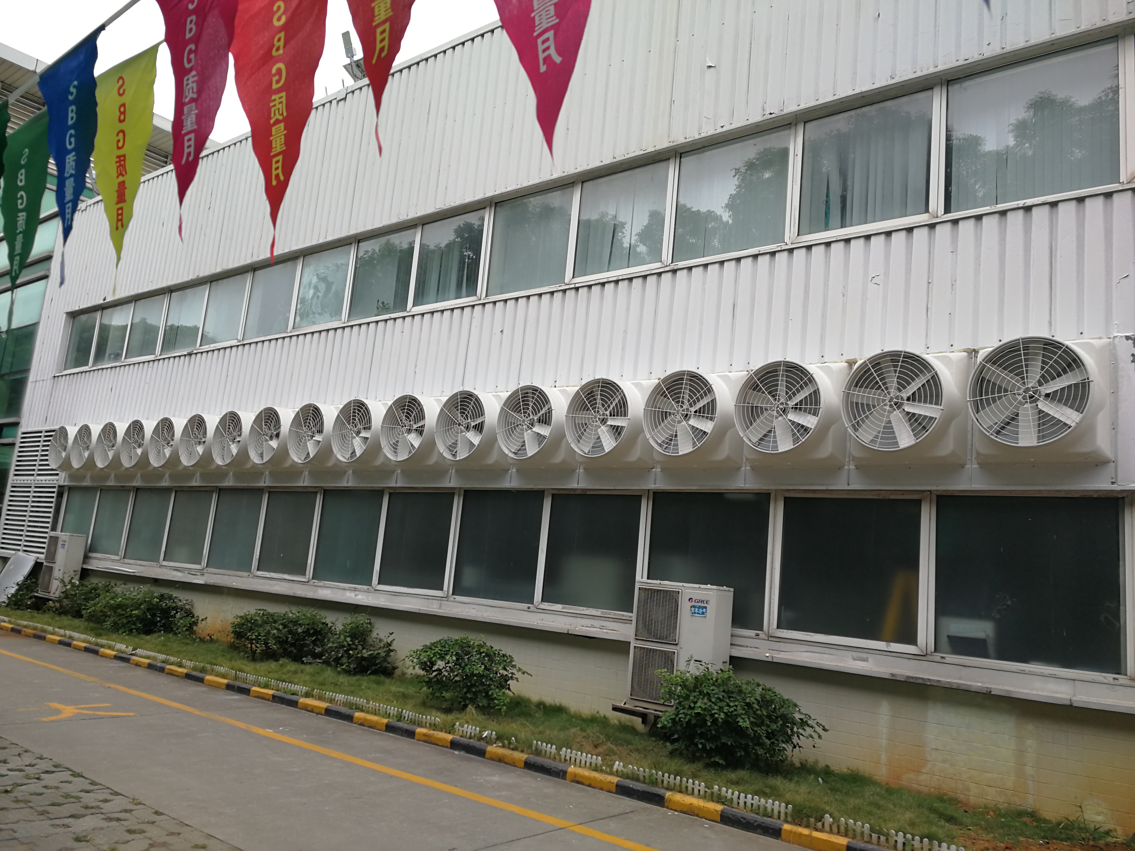 物流仓储仓库通风散热系统阳江 不通风的仓库通风方案
